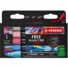 Akrylový popisovač STABILO FREE Acrylic - kulatý hrot 2-3 mm - sada Candy 5 ks (Hračka) Akrylový popisovač STABILO FREE Acrylic - kulatý hrot 2-3 mm - sada Candy 5 ks (Hračka)