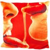 Dekoračný vankúš TOILETPAPER HONEY 50 x 50 cm červená, Seletti Dekoračný vankúš TOILETPAPER HONEY 50 x 50 cm červená, Seletti