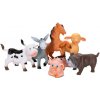Mikro Trading Zvieratká farma 7-10 cm 6 ks Mikro Trading Zvieratká farma 7-10 cm 6 ks