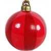 Vianočná Guľa XXXL nafukovacia ø 60 cm -červená PRO-54250-C Vianočná Guľa XXXL nafukovacia ø 60 cm -červená PRO-54250-C