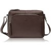 Tmavo hnedá dámska kožená crossbody kabelka Jacomina Tmavo hnedá dámska kožená crossbody kabelka Jacomina