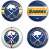 WinCraft Sada Buffalo Sabres NHL Button 4 Pack WinCraft Sada Buffalo Sabres NHL Button 4 Pack