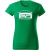 T-ričko Alfa Romeo 156 dámske tričko Farba trička: Trávová zelená, Farba potlače: Biela, Veľkosť: XS T-ričko Alfa Romeo 156 dámske tričko Farba trička: Trávová zelená, Farba potlače: Biela, Veľkosť: XS