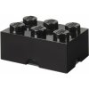 LEGO® úložný box 6 Černá LEGO® úložný box 6 Černá