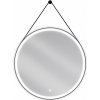 MEXEN - Reni zrkadlo s osvetlením, s 80, LED 6000K, čierny rám 9812-080-080-611-70 MEXEN - Reni zrkadlo s osvetlením, s 80, LED 6000K, čierny rám 9812-080-080-611-70