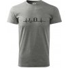 EKG baseball loptička - Klasické pánske tričko vyššej gramáže - 2XL ( Tmavosivý melír ) EKG baseball loptička - Klasické pánske tričko vyššej gramáže - 2XL ( Tmavosivý melír )