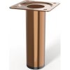 Nábytková noha Ø 30x100 mm, lesklá meď Nábytková noha Ø 30x100 mm, lesklá meď
