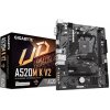 GIGABYTE A520M K V2 / A520 / AM4 / 2x DDR4 / 4x SATA III RAID / 6x USB / 1x PCIE x16 / 1x GLAN / 1x M.2 / mATX (A520M K V2) GIGABYTE A520M K V2 / A520 / AM4 / 2x DDR4 / 4x SATA III RAID / 6x USB / 1x PCIE x16 / 1x GLAN / 1x M.2 / mATX (A520M K V2)