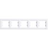 Schneider Electric Asfora päťrámik, biela, EPH5800521 Schneider Electric Asfora päťrámik, biela, EPH5800521