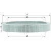 Vzduchový filter KNECHT LX 58 Vzduchový filter KNECHT LX 58