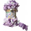 Alize Puffy Color 5923 Fialová, biela Alize Puffy Color 5923 Fialová, biela