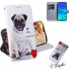 Peňaženkové puzdro Pug Pattern na Huawei P Smart (2019) / Honor 10 Lite Peňaženkové puzdro Pug Pattern na Huawei P Smart (2019) / Honor 10 Lite