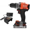 Skrutkovač Black+Decker akumulátorové napájanie 18 V BCD382D1XC Skrutkovač Black+Decker akumulátorové napájanie 18 V BCD382D1XC