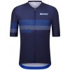 SANTINI Cyklistický dres s krátkym rukávom - IDEA - modrá SANTINI Cyklistický dres s krátkym rukávom - IDEA - modrá