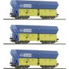 Roco Sada 3 ks nákladných výsypných vagónov PKP 6600136