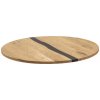 Stolová doska okrúhla dub 800 × 20 mm