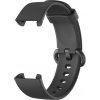 Strado silikónový remienok pre Xiaomi Mi Watch Lite (Black) univerzálny Strado silikónový remienok pre Xiaomi Mi Watch Lite (Black) univerzálny