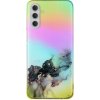 Gumený kryt Laser Marble na Galaxy A55 5G - Čierna Gumený kryt Laser Marble na Galaxy A55 5G - Čierna