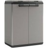 Keter Split Cabinet Basic Recyklačný kôš - sivý 9736 Keter Split Cabinet Basic Recyklačný kôš - sivý 9736