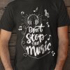 Tričko s potlačou Dont stop the music Dámsky Čierna 3XL Tričko s potlačou Dont stop the music Dámsky Čierna 3XL