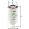 Palivový filter MANN-FILTER WK 842/6