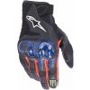 ALPINESTARS rukavice SMX-1 AIR 2 MONSTER FQ20 kolekcia čierna/červená/modrá/biela/zelená 2024 - XL
