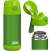 Detská nerezová fľaša na pitie JARLSON MALI Zelená 350 ml Detská nerezová fľaša na pitie JARLSON MALI Zelená 350 ml