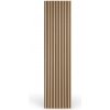 Drevený akustický panel, 2400 x 600 mm, B2BP004, dub Drevený akustický panel, 2400 x 600 mm, B2BP004, dub