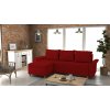 Rohová rozkladacia sedačka LENOX červená - SAWANA 13 Rohová rozkladacia sedačka LENOX červená - SAWANA 13