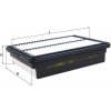 Vzduchový filter MAHLE LX 4567