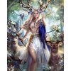 Maľovanie podľa čísel - Lesná víla Maľovanie podľa čísel - Lesná víla