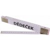 Levior Meter skladací 2m DEDIEK (PROFI, biely, drevo) Levior Meter skladací 2m DEDIEK (PROFI, biely, drevo)
