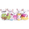 Li'l Woodzeez Myšia rodinka - Súprava 7 mini figúrok s myškami, biele Li'l Woodzeez Myšia rodinka - Súprava 7 mini figúrok s myškami, biele