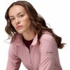 Columbia Glacial IV Half Zip ružová vínová