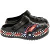 Detské čierne crocsy CAR