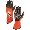 Kartingové rukavice OMP KS-2 ART '25 oranžové veľ S Kartingové rukavice OMP KS-2 ART '25 oranžové veľ S