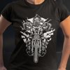 Tričko s potlačou GASMASK CHOPER Dámsky Čierna 3XL Tričko s potlačou GASMASK CHOPER Dámsky Čierna 3XL