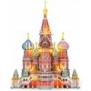 CubicFun 3D puzzle svítící Chrám Vasila Blaženého 224 ks CubicFun 3D puzzle svítící Chrám Vasila Blaženého 224 ks