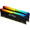 KINGSTON DIMM DDR4 16GB (Kit of 2) 3600MT/s CL17 FURY Beast RGB, XMP KINGSTON DIMM DDR4 16GB (Kit of 2) 3600MT/s CL17 FURY Beast RGB, XMP