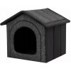 Hobbydog búdka pre psa čierna 76 cm x 73 cm Hobbydog búdka pre psa čierna 76 cm x 73 cm