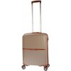 Cestovní kufr Dielle S PP STRIPE 190-55-60 hnědá 38 L Cestovní kufr Dielle S PP STRIPE 190-55-60 hnědá 38 L