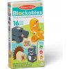 Melissa & Doug DREVENÉ KOCKY Blockables Zvieratká - Montessori Hračka, Puzzle Melissa & Doug DREVENÉ KOCKY Blockables Zvieratká - Montessori Hračka, Puzzle