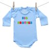 Boodyy Modré body s dlhým rukávom Big brother 50 (drobný novorodenec) Boodyy Modré body s dlhým rukávom Big brother 50 (drobný novorodenec)