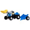 Rolly Toys rollyKid-X New Holland rollyKid traktor s lyžicou a prívesom Modrá Rolly Toys rollyKid-X New Holland rollyKid traktor s lyžicou a prívesom Modrá
