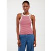 BIG STAR TANK TOP dámsky prúžkovaný červený LIVIA 603 XS BIG STAR TANK TOP dámsky prúžkovaný červený LIVIA 603 XS