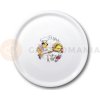 Biely tanier na pizzu, zdobený, priemer 33 cm | HENDI, Speciale Biely tanier na pizzu, zdobený, priemer 33 cm | HENDI, Speciale