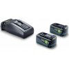 Festool 18V 2xHP5,0/TCL6 Napájecí sada (578736) Festool 18V 2xHP5,0/TCL6 Napájecí sada (578736)