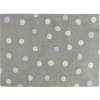 LORENA CANALS Polka Dots Tricolor Grey Blue - koberec LORENA CANALS Polka Dots Tricolor Grey Blue - koberec