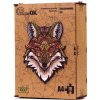 007137 3D drevené puzzle handmade - Červenooká líška A4 007137 3D drevené puzzle handmade - Červenooká líška A4