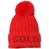 Goldbergh Hodd beanie Flame Červená